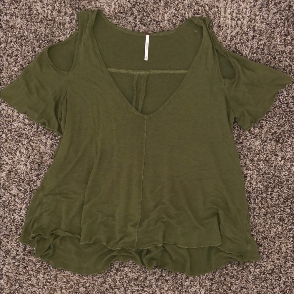 Free People Off The Shoulder Shirt